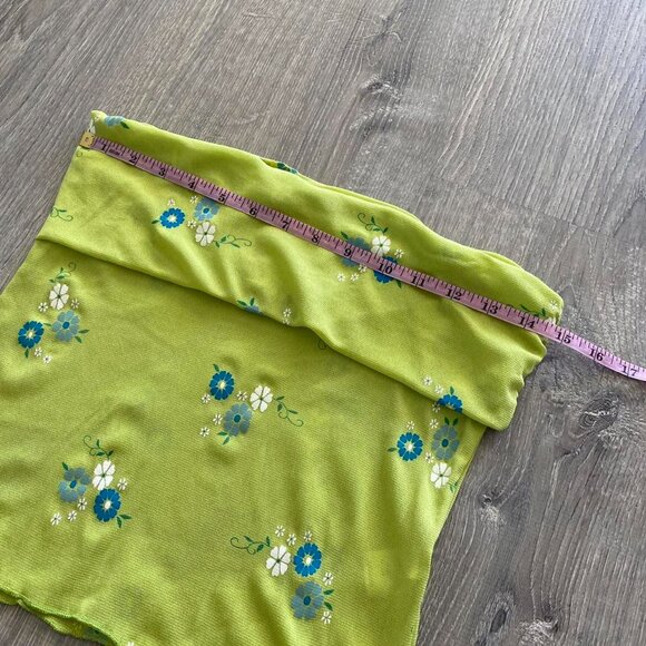 forest fairy mesh floral tube top - Picture 4 of 7